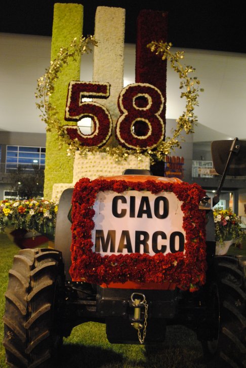 Marco Simoncelli - Carro di Fiori a Bari in memoria di Marco Simoncelli